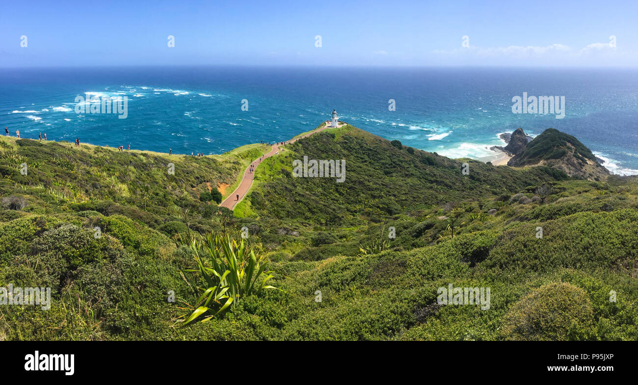 Cape Reinga, New Zealand Stock Photo