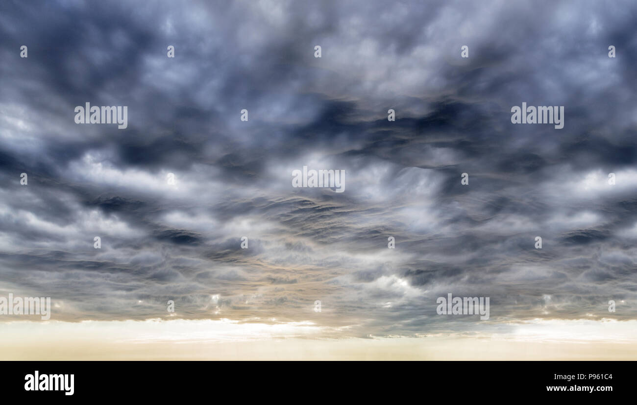Dramatic sky with stormy clouds Stock Photo - Alamy