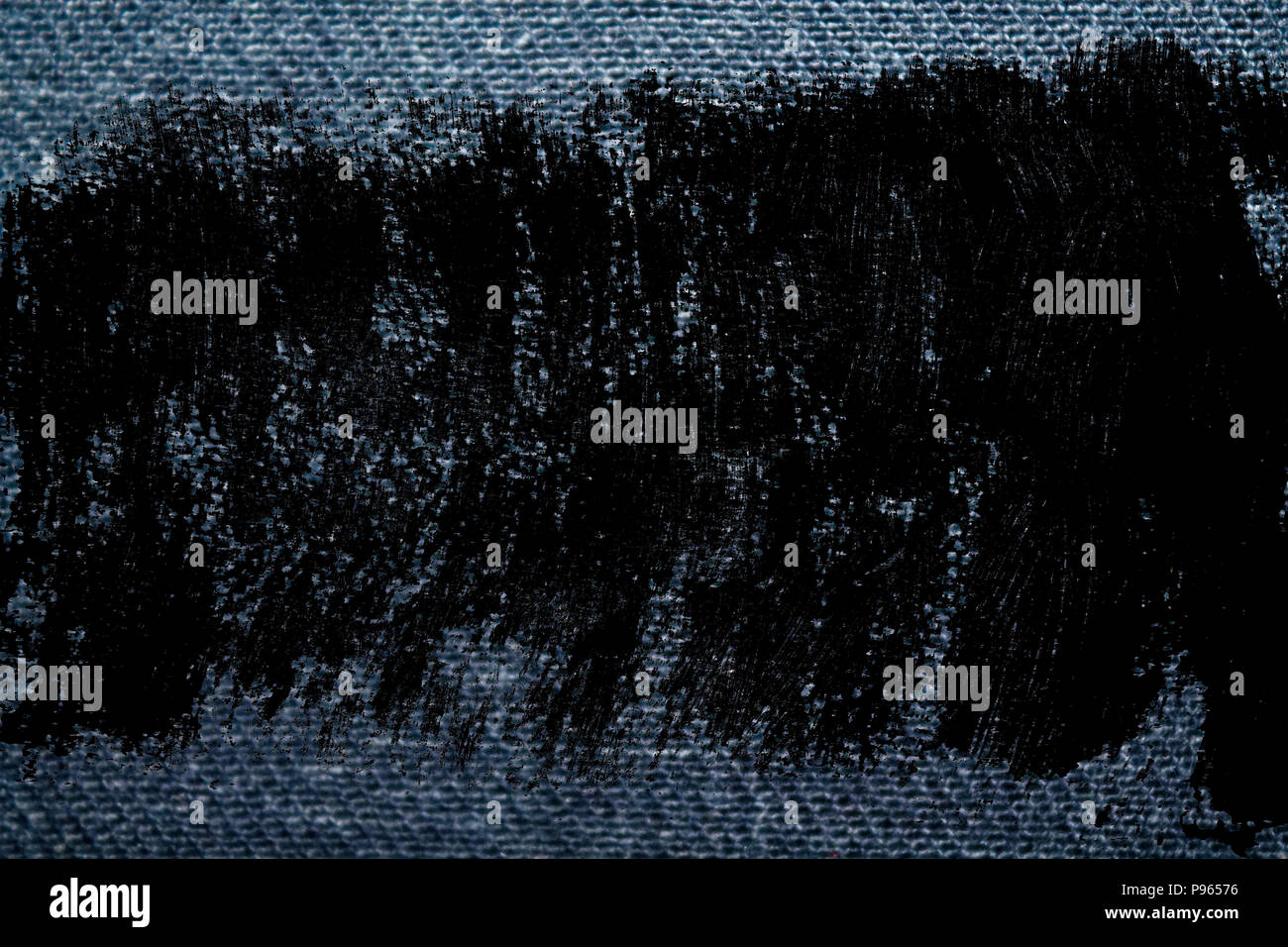 Grunge dirty Blue denim macro texture with seam for jeans background