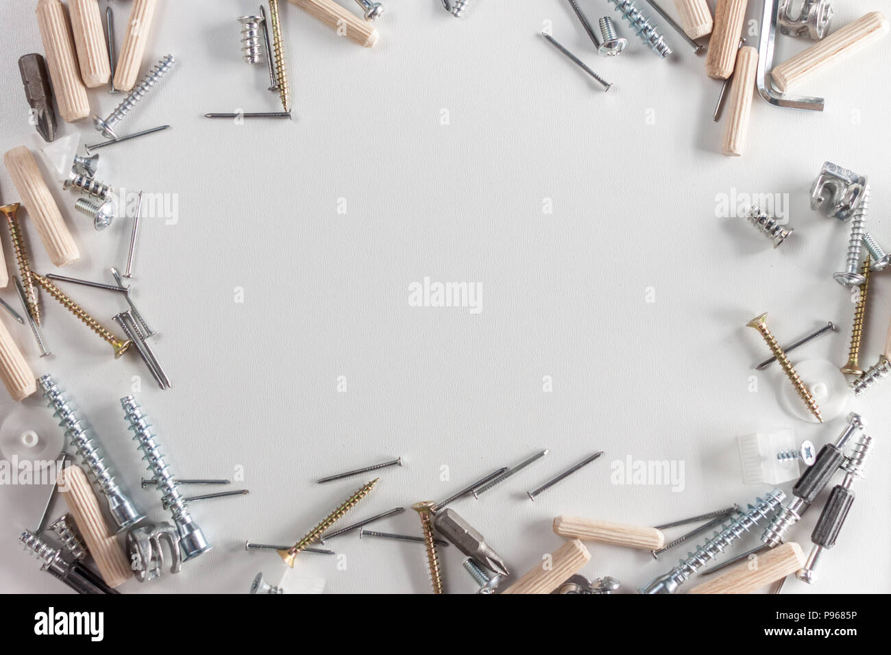 furniture assembly parts Stock Photo Alamy