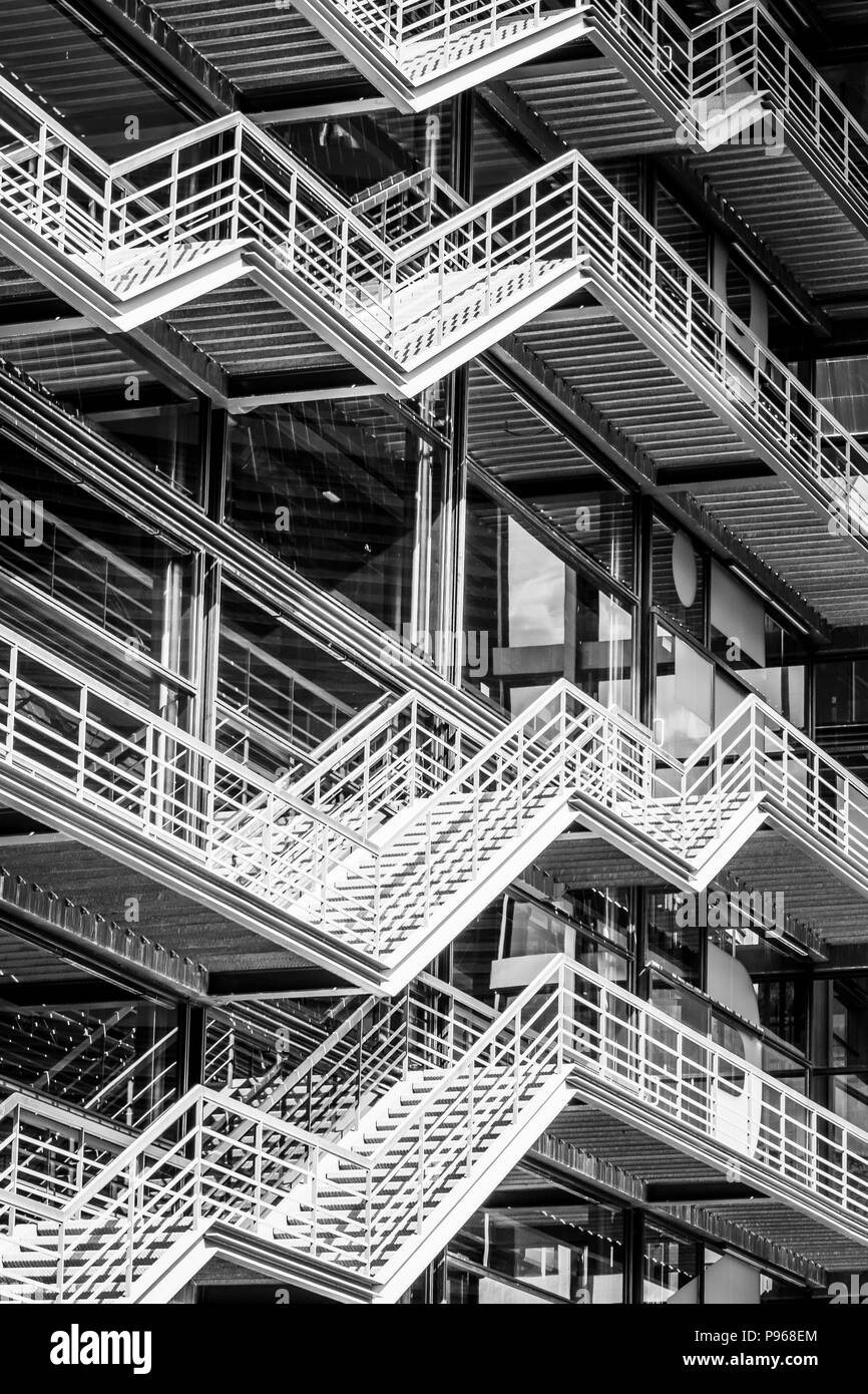 Homes staircase Black and White Stock Photos & Images - Alamy