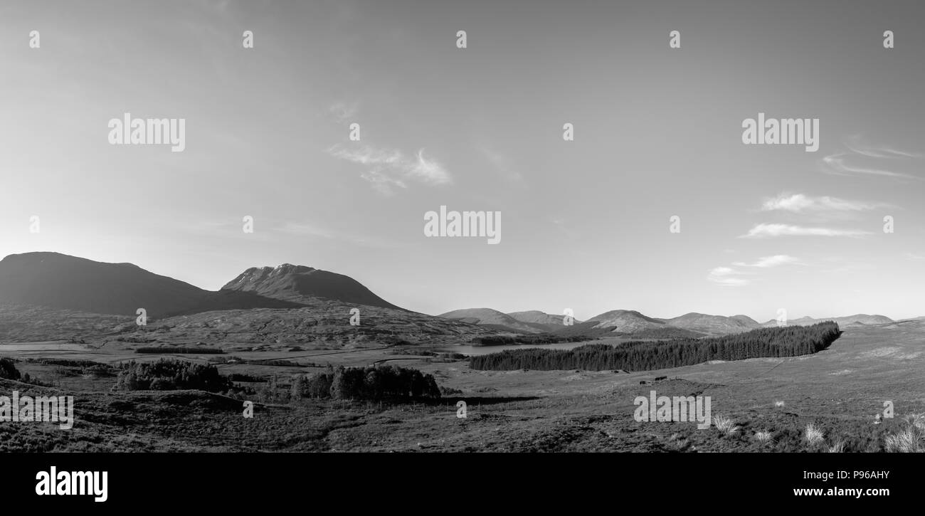Scottish pond Black and White Stock Photos & Images - Alamy