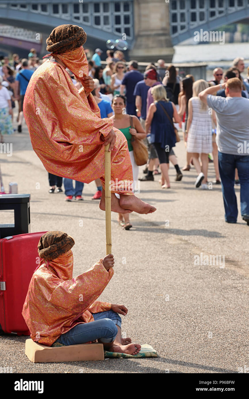 street artists in London Stock Photo Alamy
