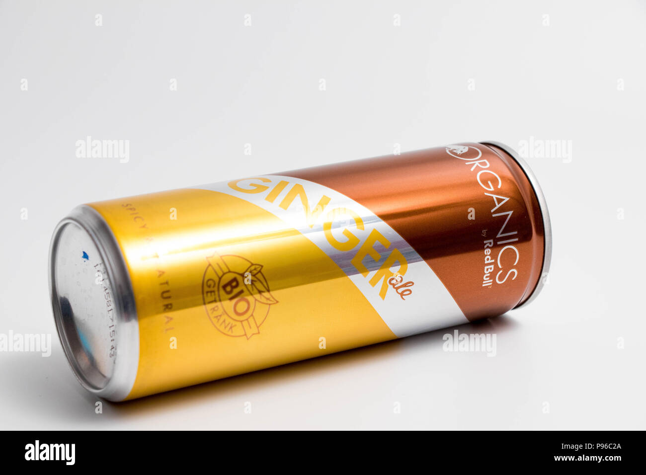 Red Bull Ginger Ale organic drink Stock Photo Alamy