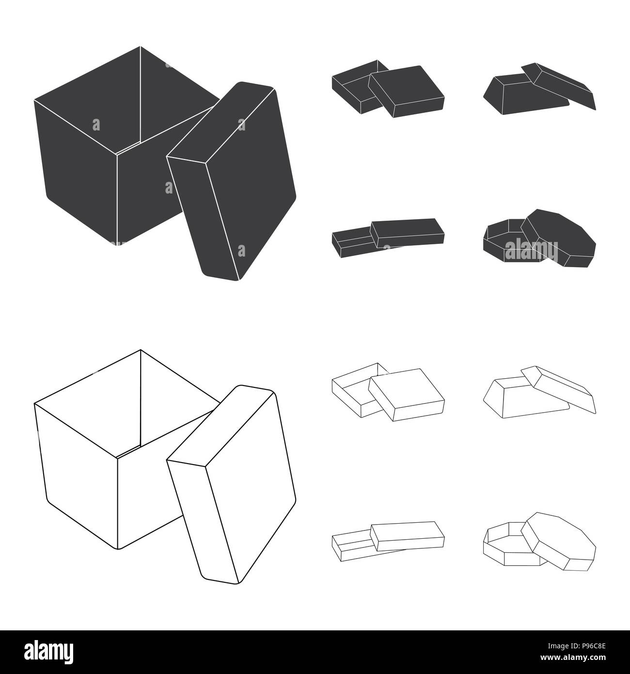 Shell case collection Stock Vector Images - Alamy