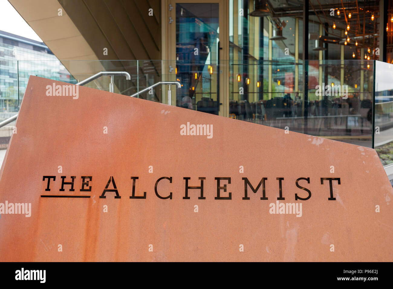 The Alchemist, Salford Quays Stock Photo
