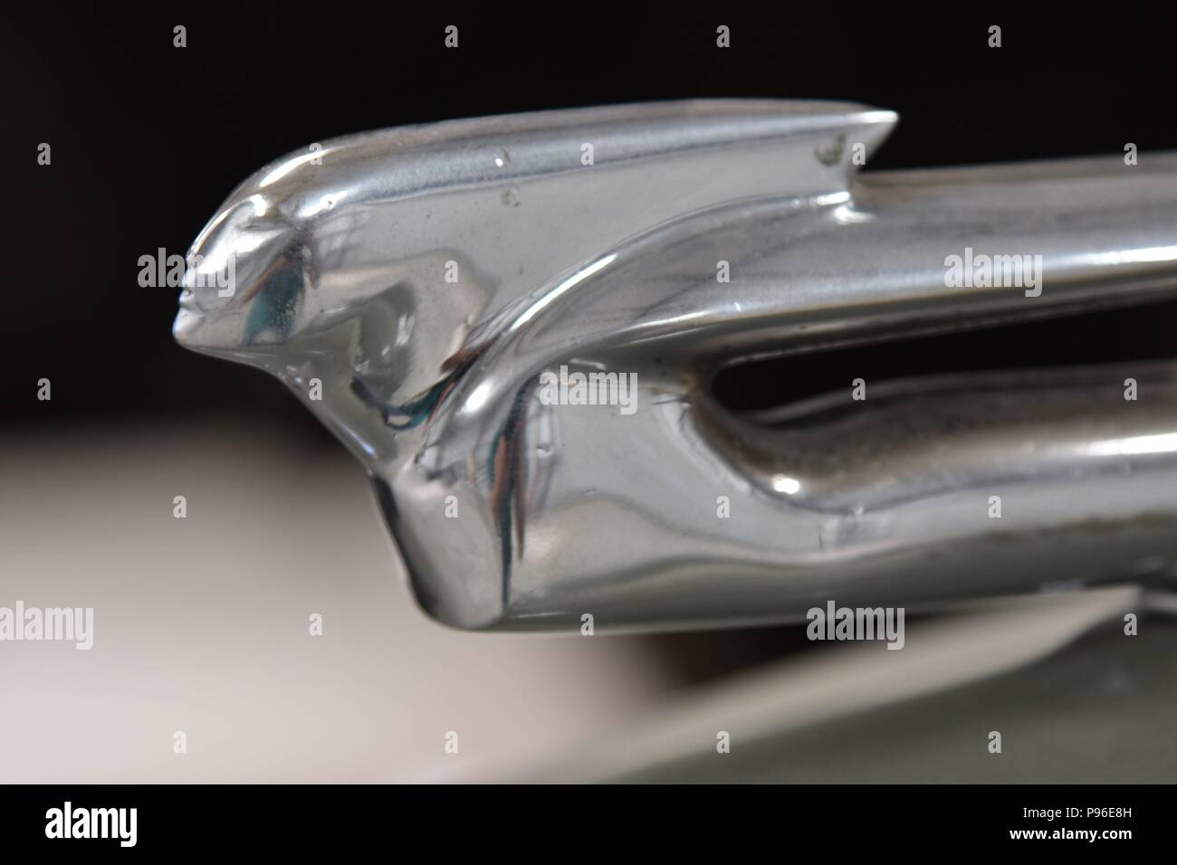 Art deco design of Cadillac flying lady hood ornament Stock Photo