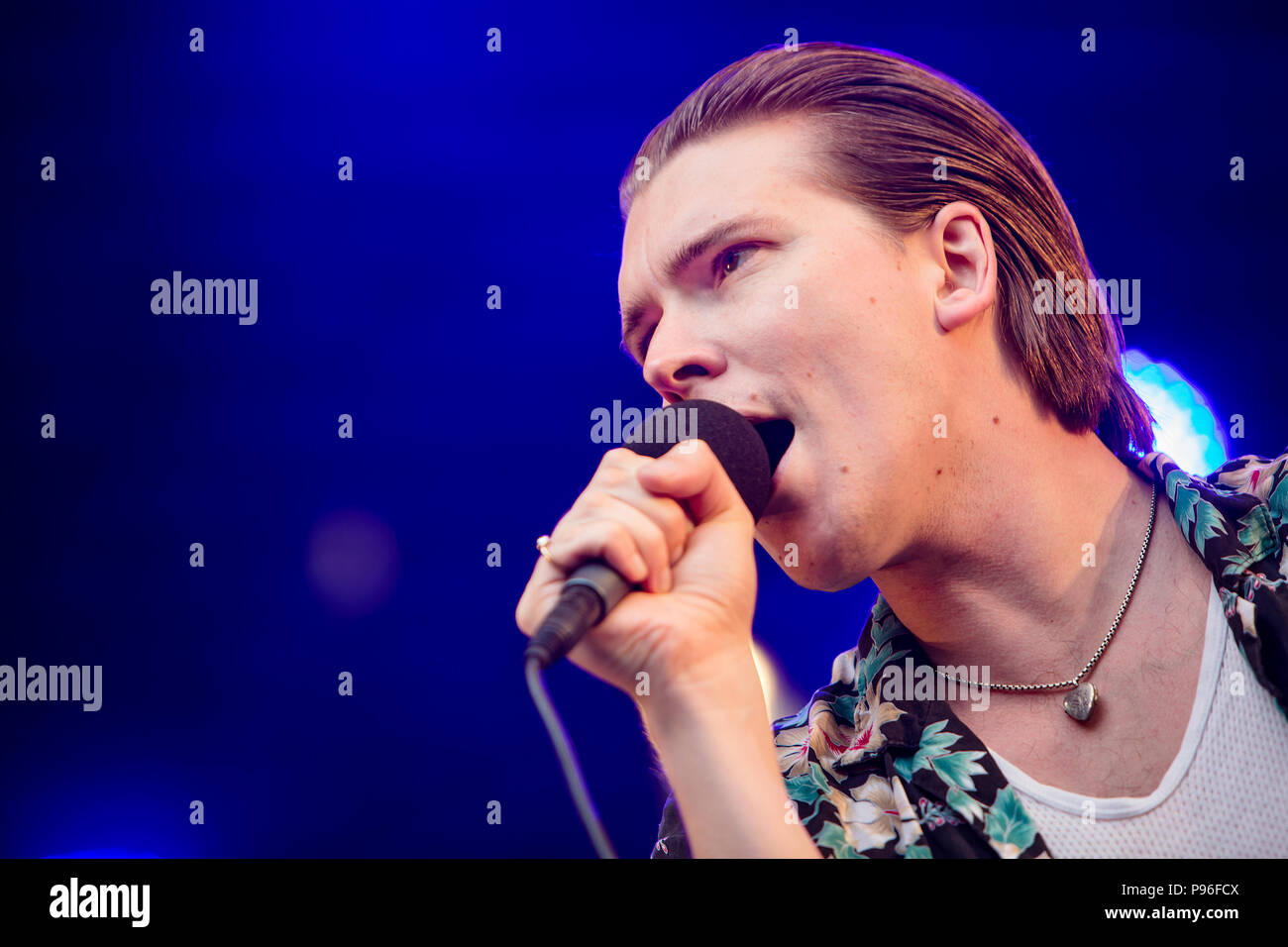 Norway, Bergen - June 13, 2018. The Australian singer and songwriter ...