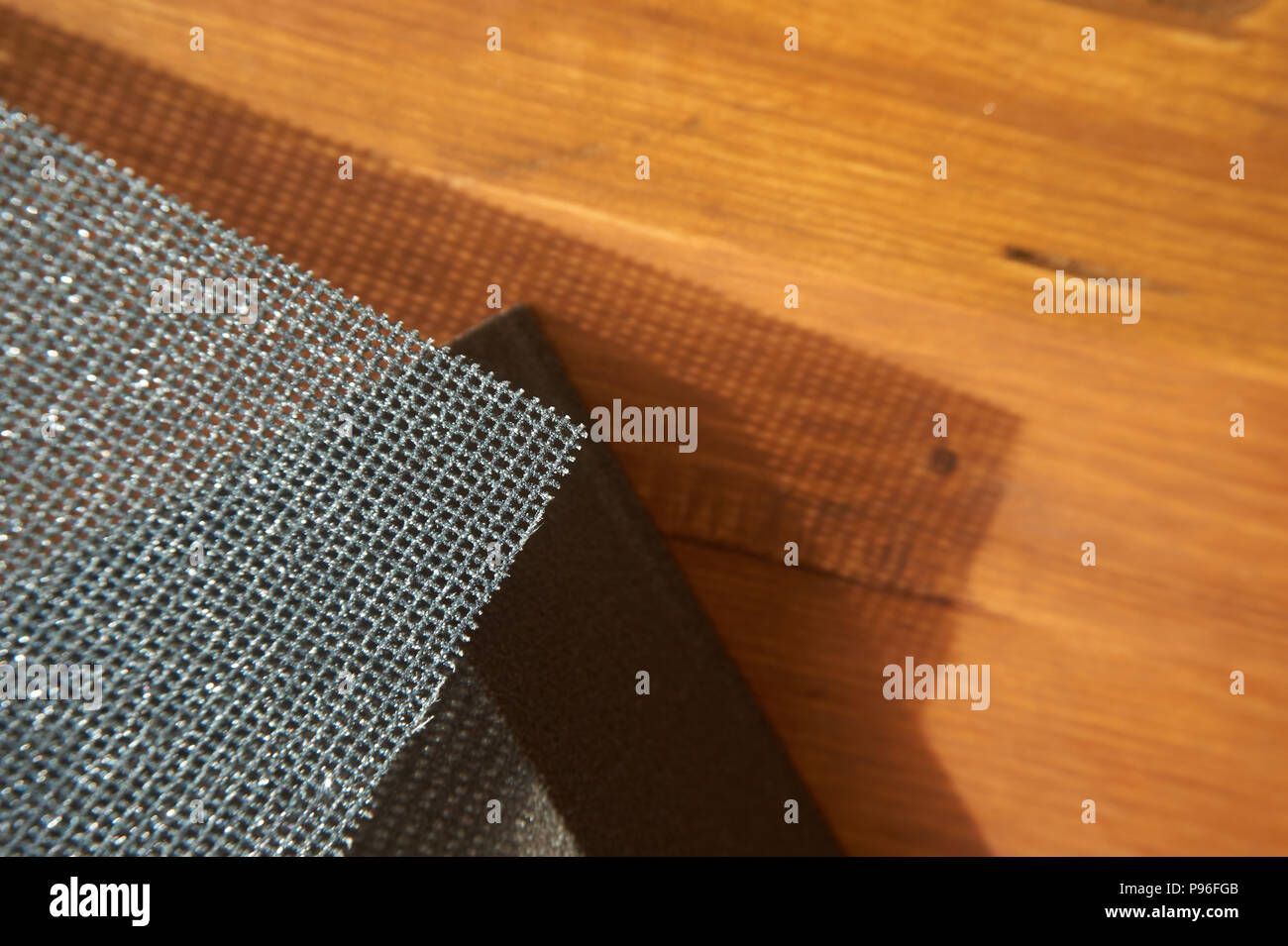 Abrasive equipment sanding sheets and sanding sponge for rubbing the