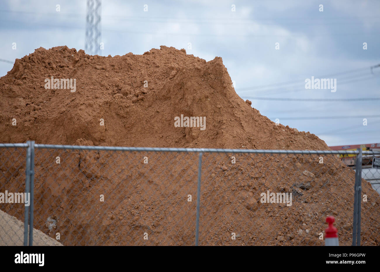 Pile of clay, soil, earth, sand hires stock photography and images Alamy