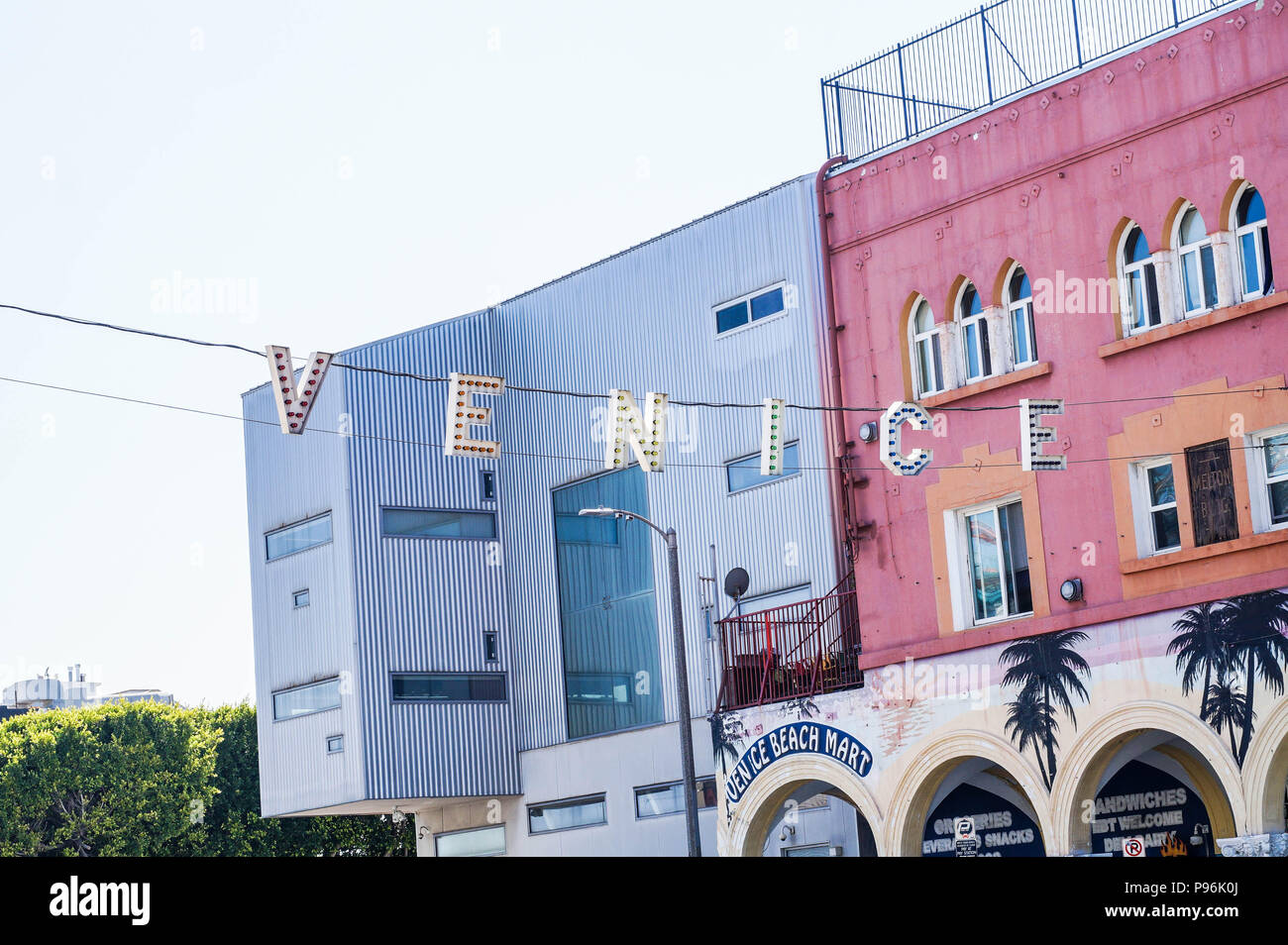 Venice california sign Stock Photo Alamy