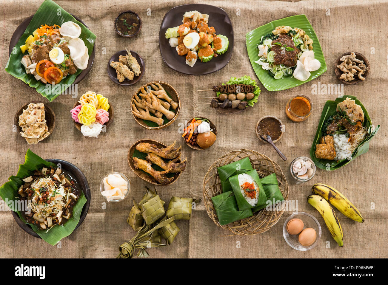 Indonesian Traditional Food Regional Cuisine