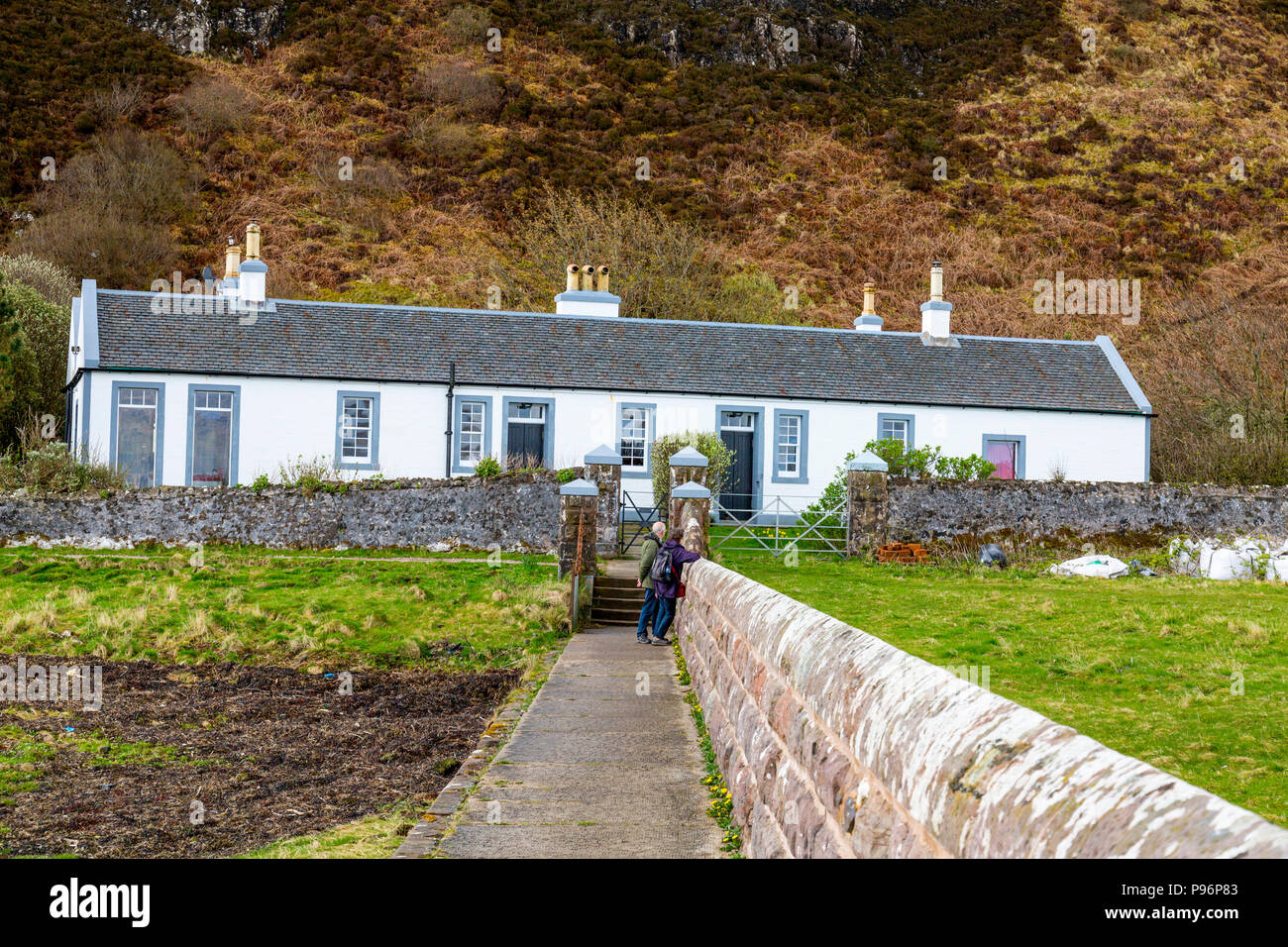 Former Keepers Cottages Now A Holiday Cottage At Rubha Nan Gall