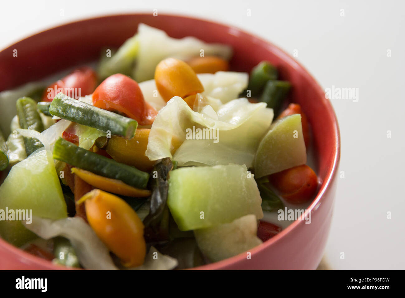 traditional indonesian culinary food. sayur lodeh in a bowl Stock Photo ...