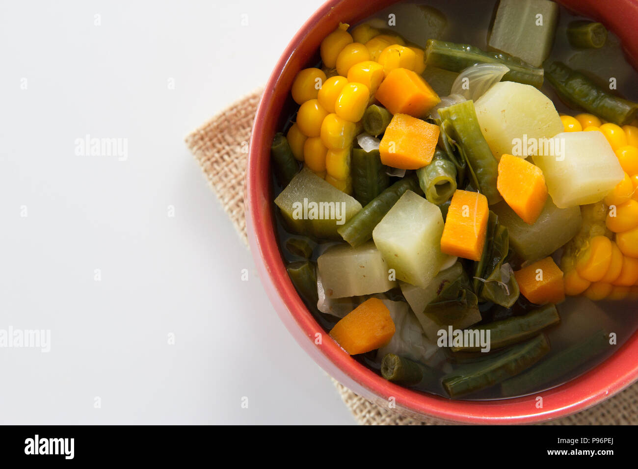traditional indonesian culinary food. sayur asam soup Stock Photo - Alamy