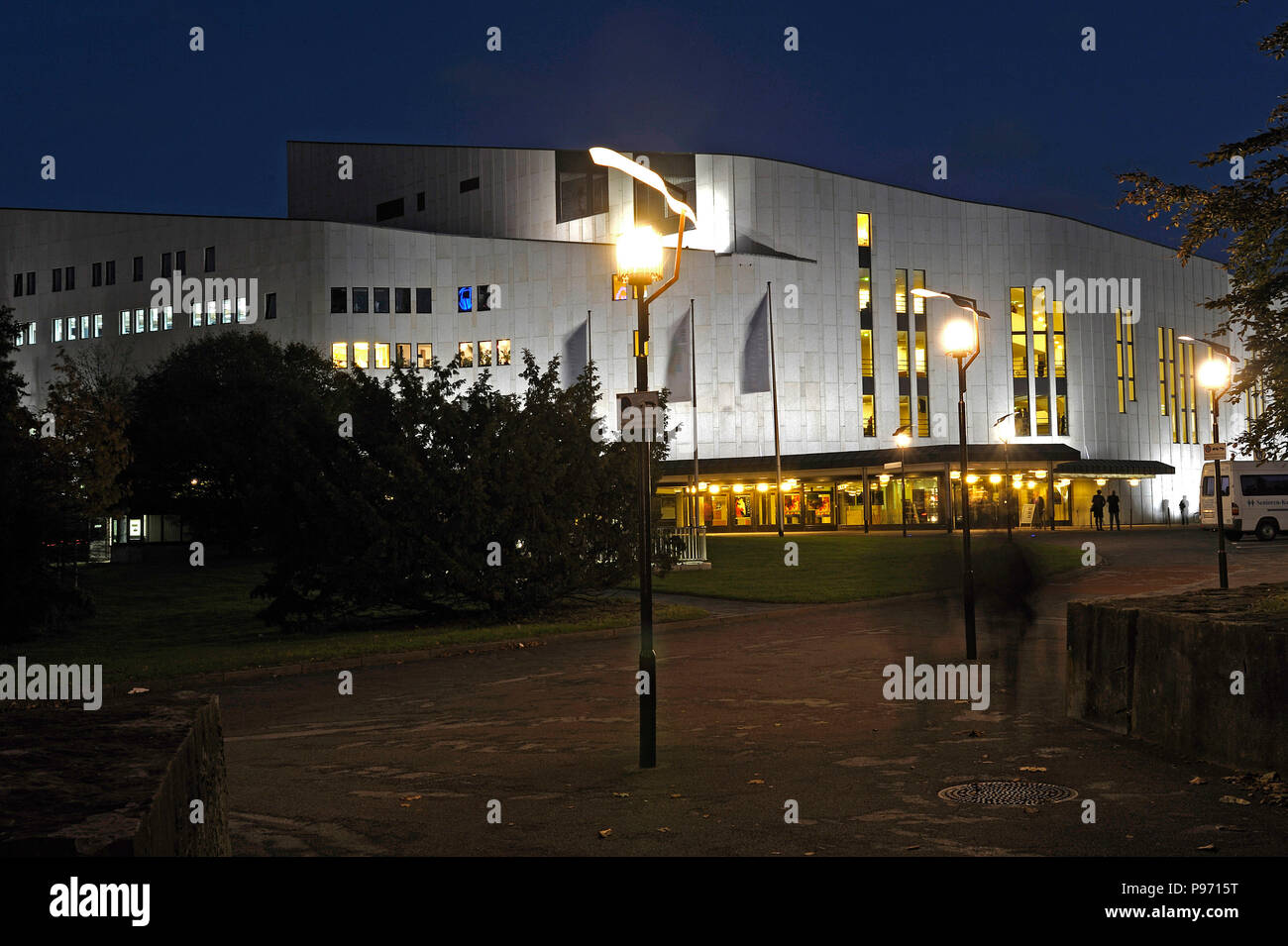 Germany, North Rhine-Westphalia- Aalto Theater in Essen Stock Photo