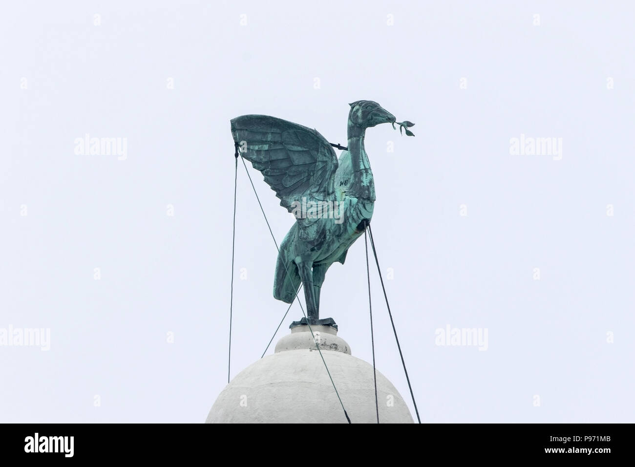 The royal liver building clock close up hires stock photography and