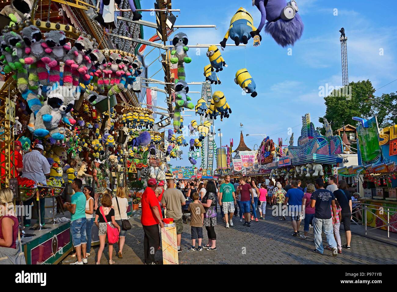 Germany, North Rhine-Westphalia - Cranger Kirmes in Herne Stock Photo