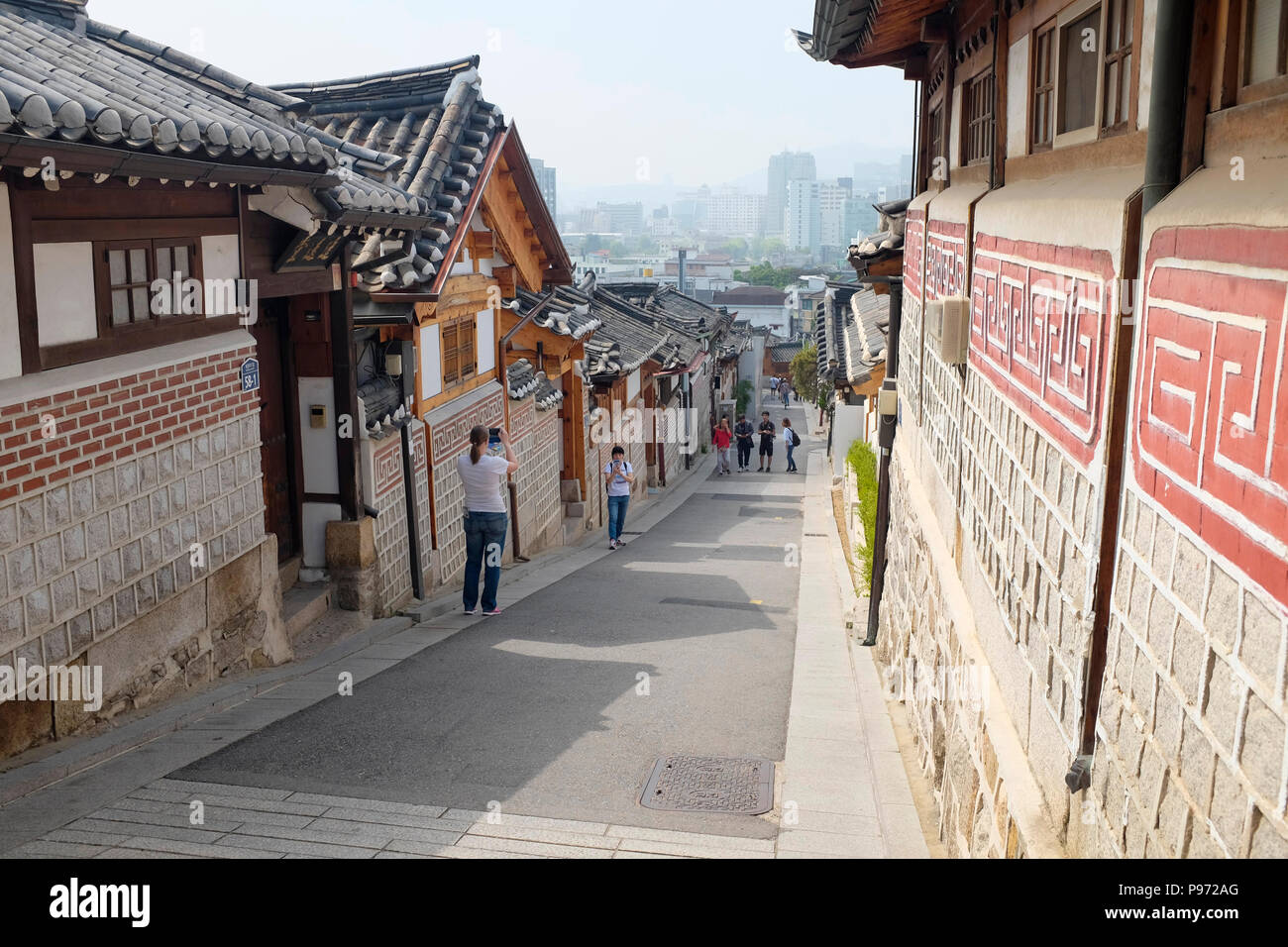 Bukchon Hanok Village Seoul Stock Photos Bukchon Hanok - 