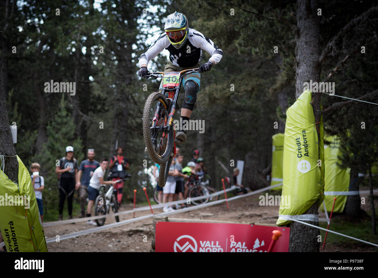 2018 World Cup UCI Vallnord Andorra Stock Photo