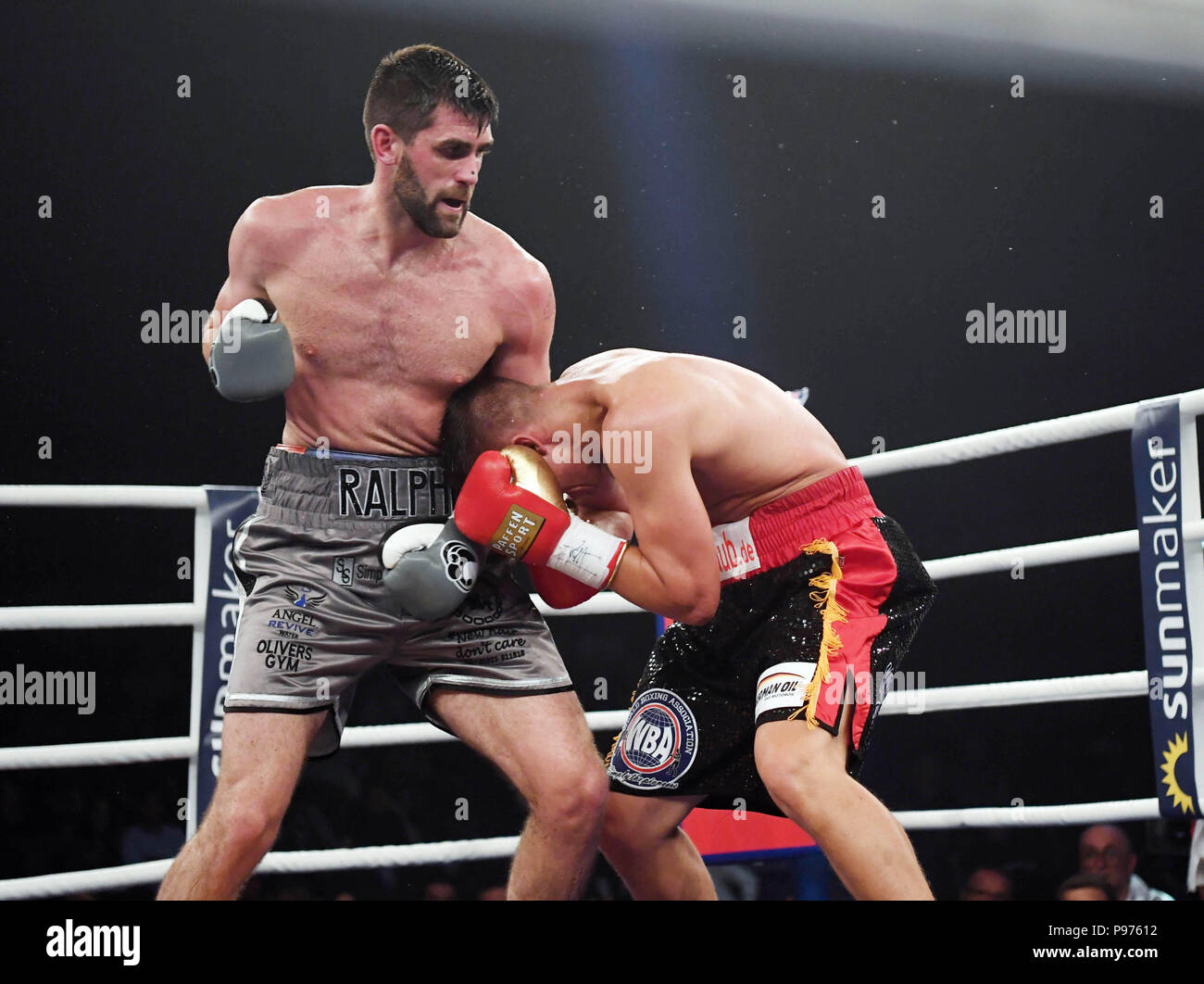 Offenburg, Germany. 14th July, 2018. Boxing: WBA super middleweight ...