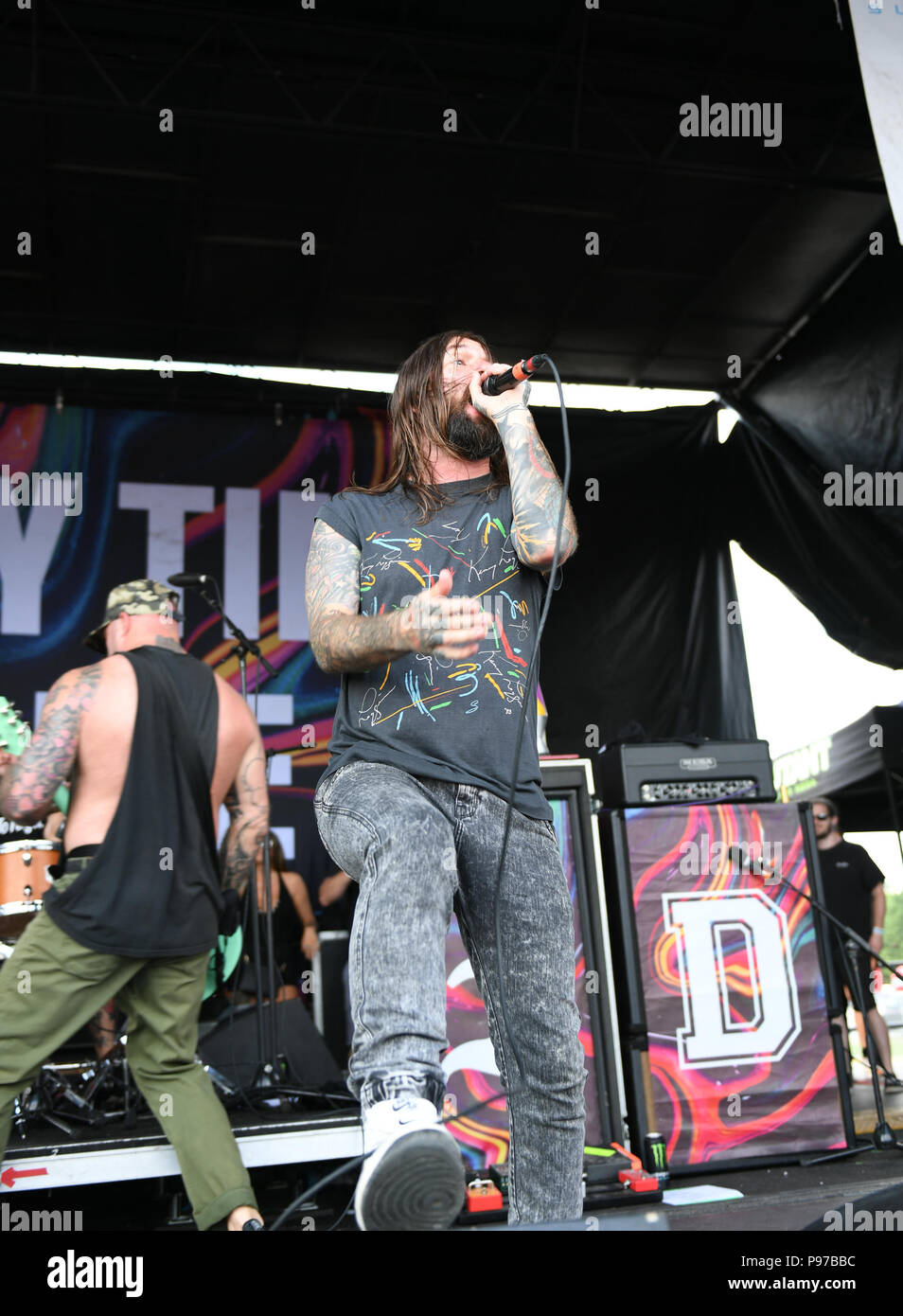 July 12, 2018 Virginia Beach, VIRGINIA, USA VANS WARPED TOUR 18