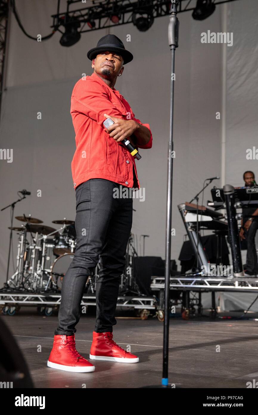 Chicago, Illinois, USA. 14th July, 2018. Singer NEYO (SHAFFER CHIMERE