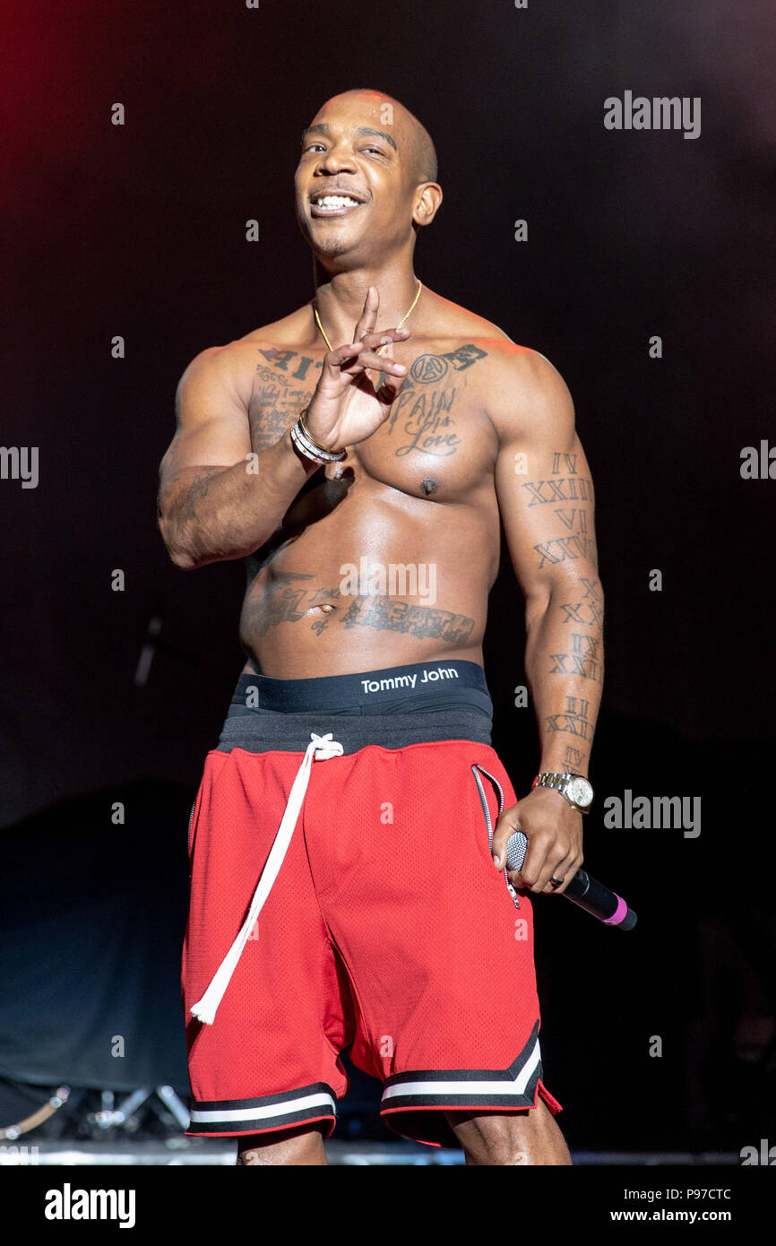 Chicago, Illinois, USA. 14th July, 2018. JA RULE (JEFFREY ATKINS) during  the 4th Annual V103 Summer