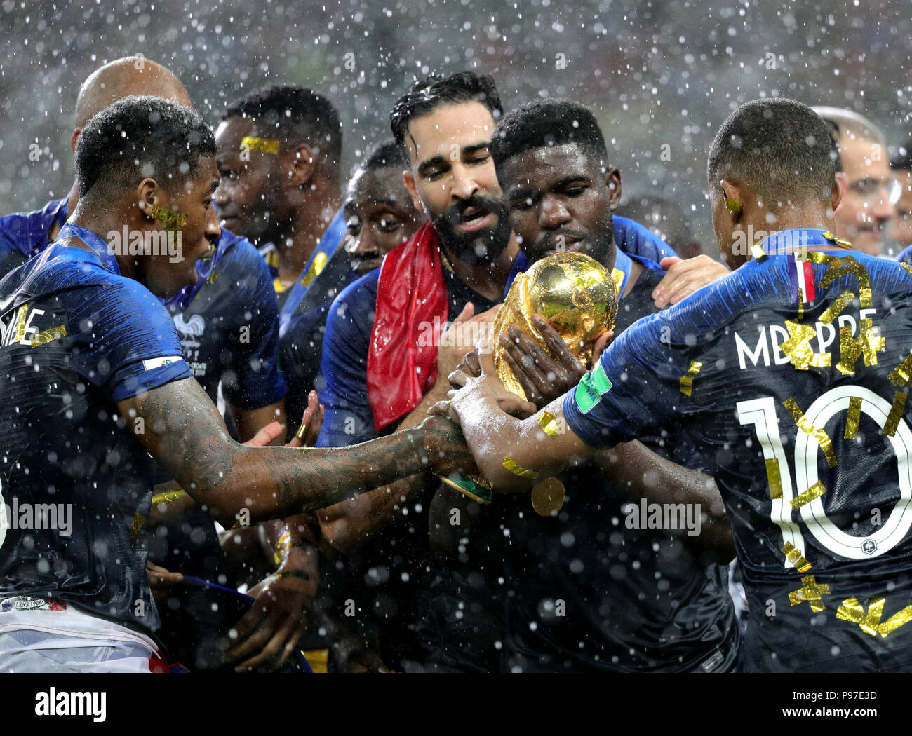 Moscow Russia 15th July 2018 Soccer World Cup 2018 Final Game moscow-russia-15th-july-2018-soccer-world-cup-2018-final-game