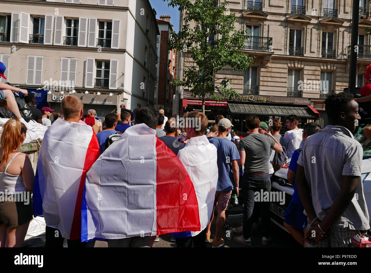 Paris, France. 15th July 2018. 2018 FIFA World Cup, final France Croatia, 15 July 2018, Paris, France, Europe Credit: claude thibault/Alamy Live News Stock Photo
