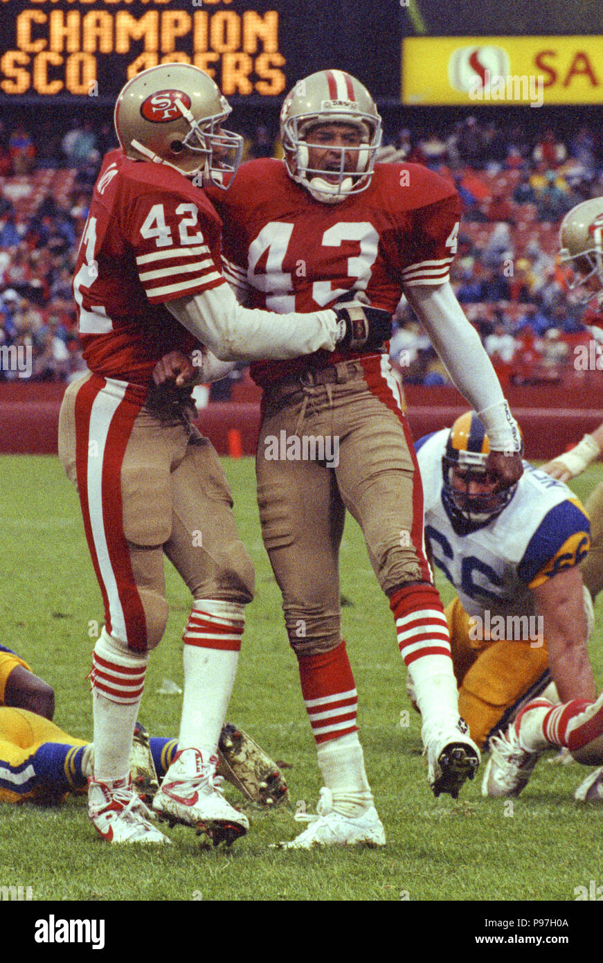 Ronnie Lott San Francisco 49ers Art Photo Print -   Finland