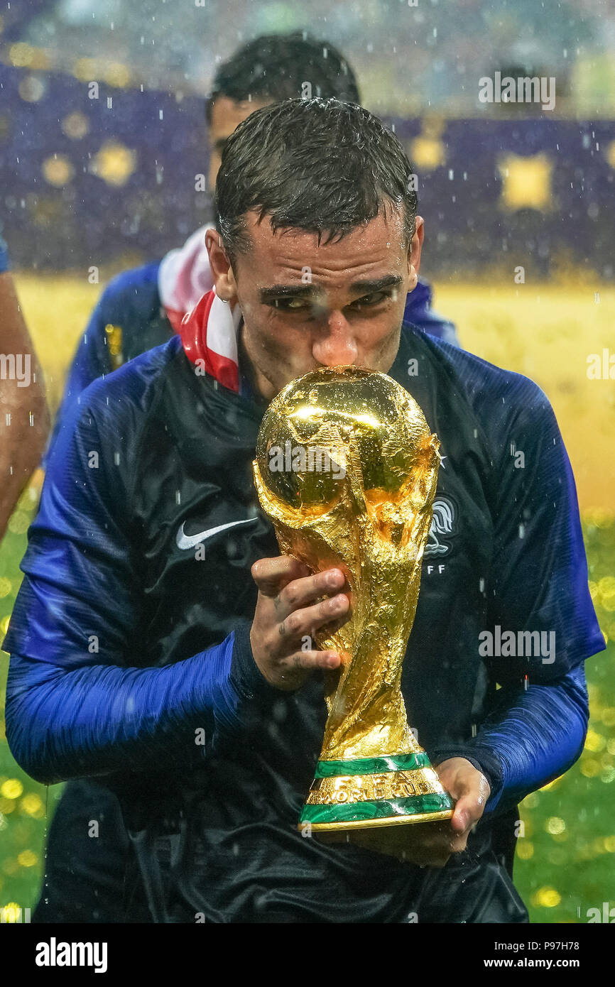 A ceremony to unveil Louis Vuitton's travel case for the 2018 FIFA World Cup  trophy on May 17, 2018 in Paris, France. Photo by Alban  Wyters/ABACAPRESS.COM Stock Photo - Alamy