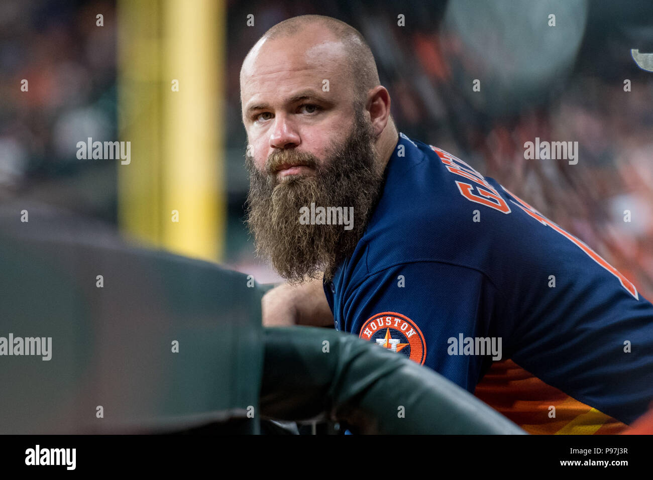 Evan gattis houston astros hi-res stock photography and images - Alamy