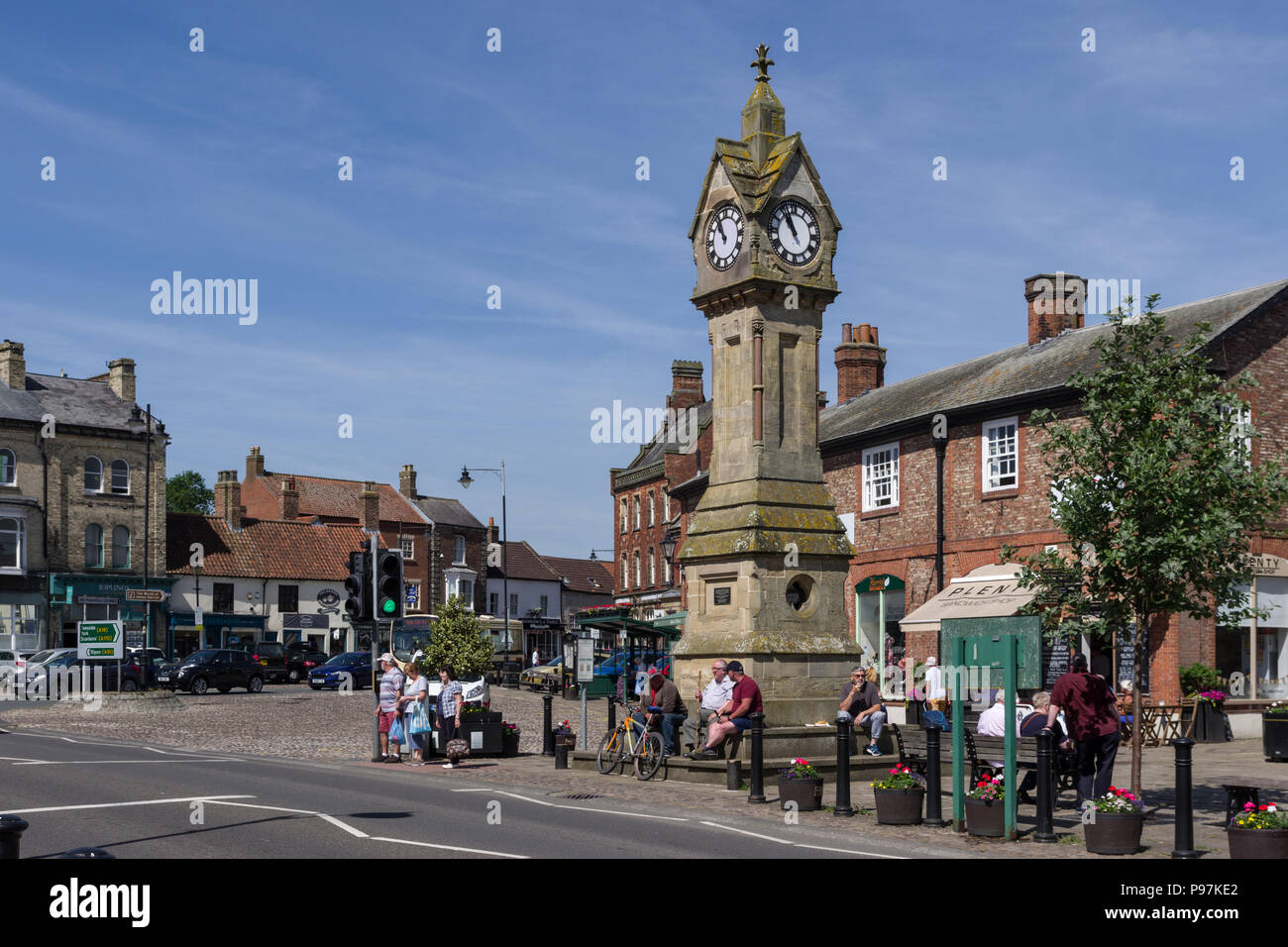 Market place thirsk hi-res stock photography and images - Alamy