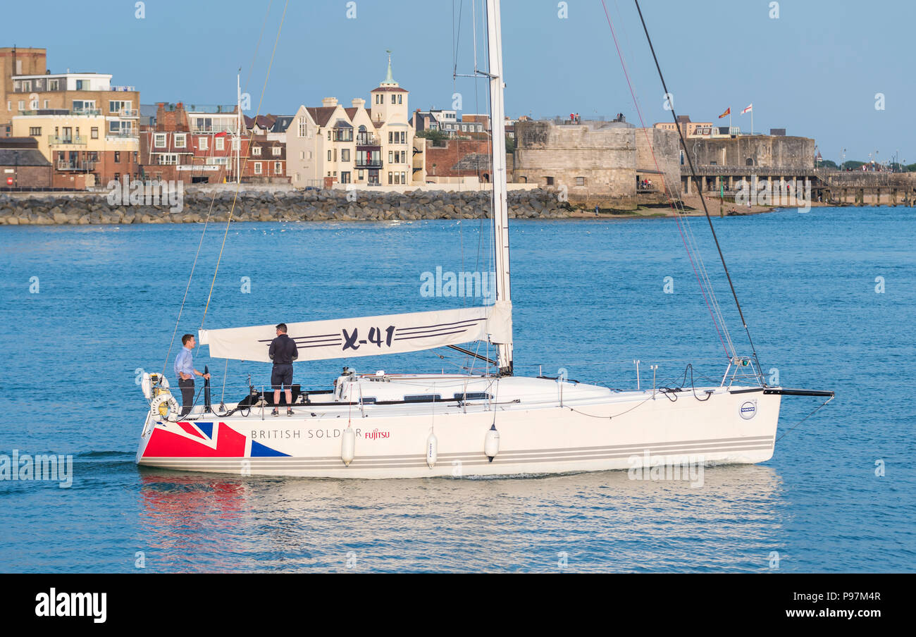 ASA Racing Yacht, British Soldier, a J111 British Army Association