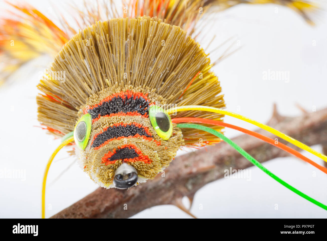 Large fishing fly designed for catching predatory fish such as pike