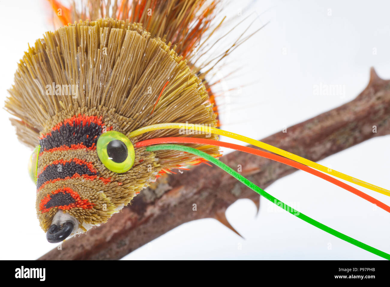 Large fishing fly designed for catching predatory fish such as pike