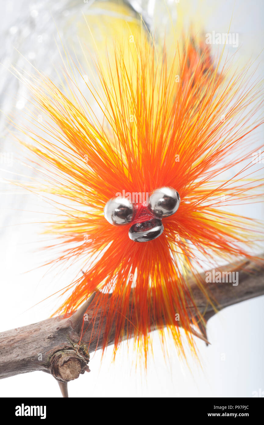Large fishing fly designed for catching predatory fish such as pike