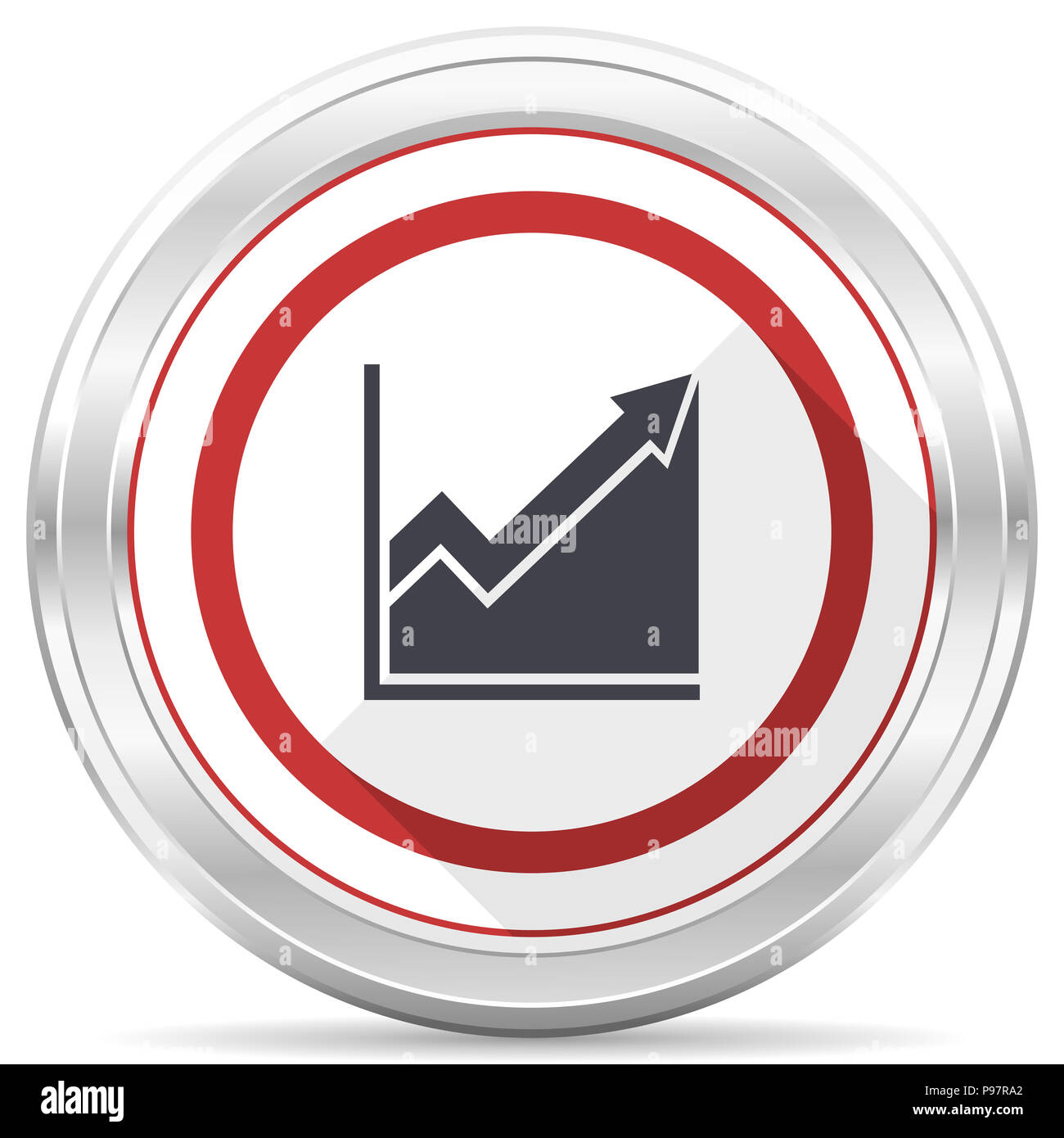 Histogram icon sign symbol on hi-res stock photography and images - Alamy