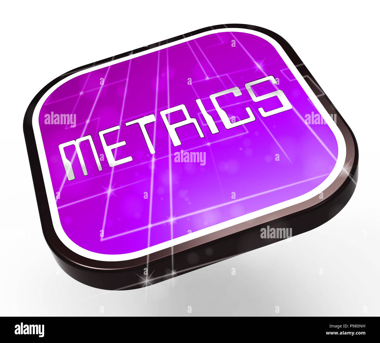 3d rendering kpi dashboard hi-res stock photography and images - Alamy