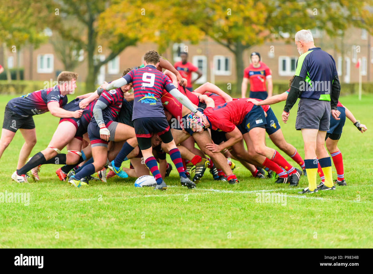 University sport students uk scrum hi-res stock photography and images ...