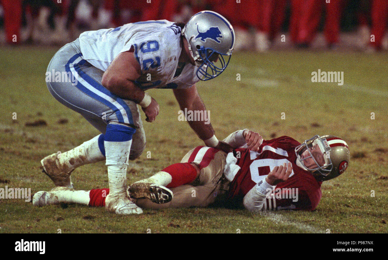 San Francisco, California, USA. 28th Dec, 1992. San Francisco 49ers vs ...