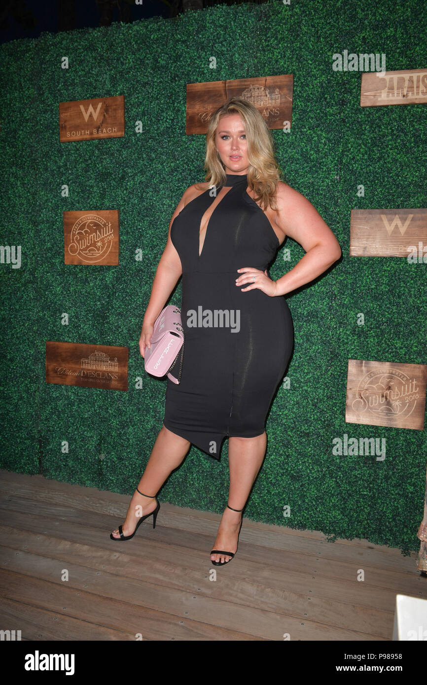 MIAMI, FL JULY 15 Hunter Mcgrady attends the 2018 Sports Illustrated