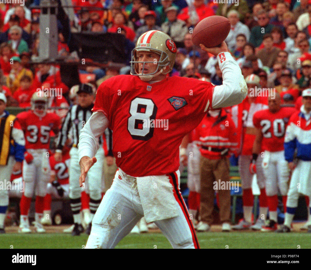 San Francisco, California, USA. 4th Dec, 1994. San Francisco 49ers vs