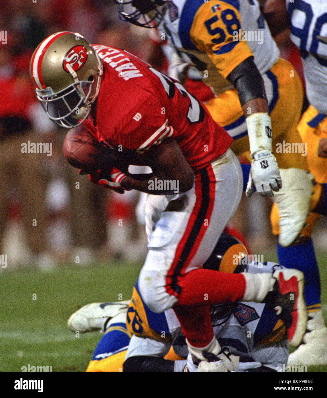 Ricky Watters Rams Ricky watters hi-res stock photography and images - Alamy