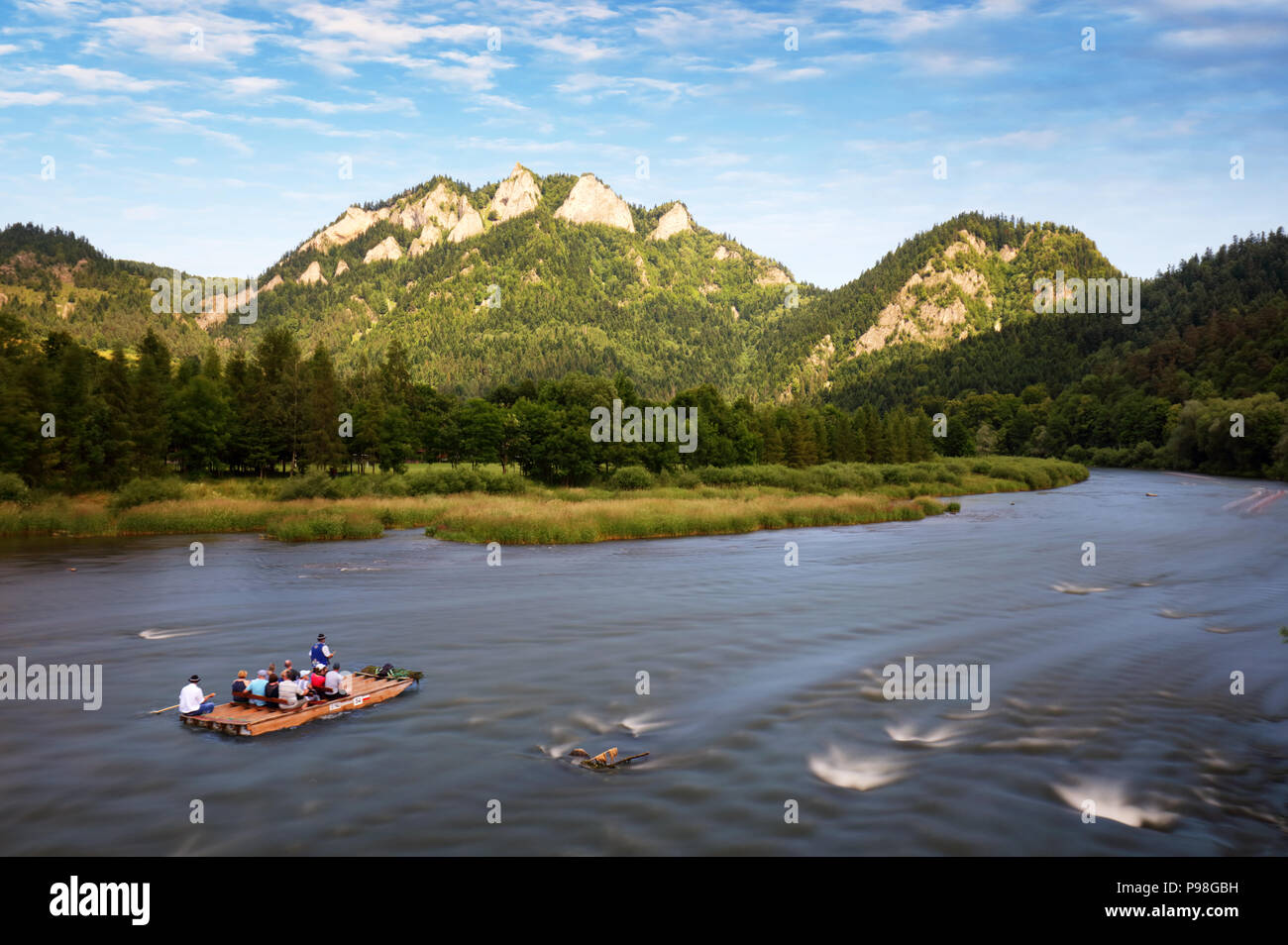 Polish Rivere Raft Dunajec rafting hi-res stock photography and images - Alamy