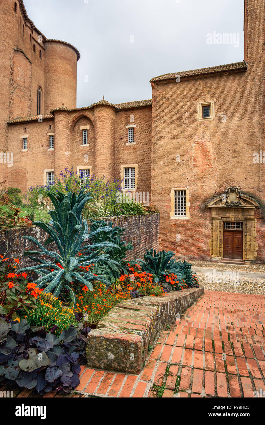 Palais de la Berbie, Albi, France. Home to the Museum of Henri de Toulouse-Lautrec Stock Photo