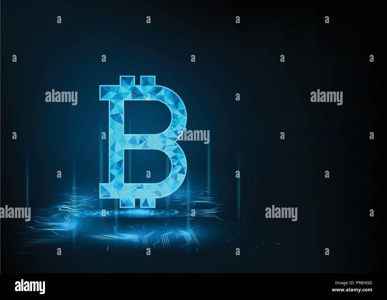 Bitcoin texture Stock Vector Images - Alamy