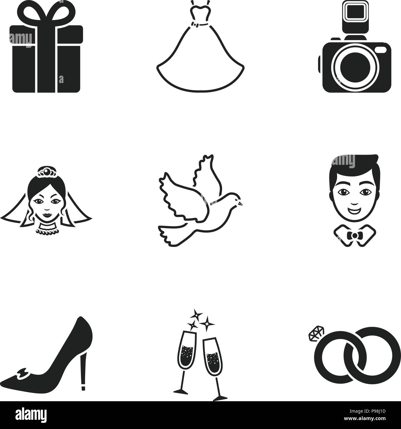 Weeding logo Stock Vector Images - Alamy