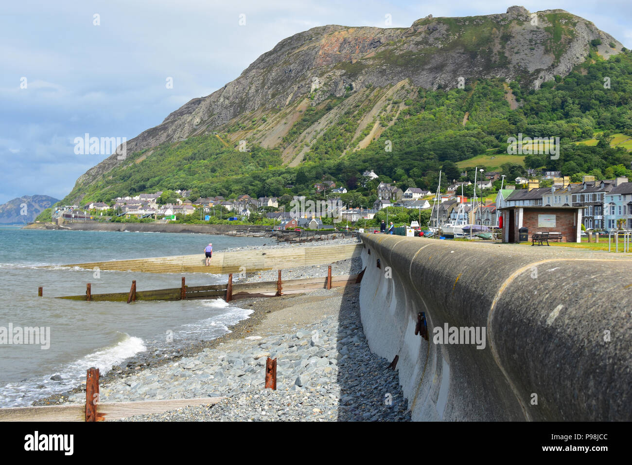 Llanfairfechan, North Wales, UK Stock Photo Alamy